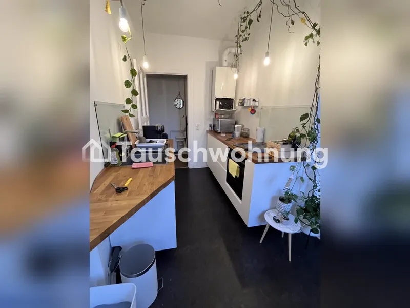 Tauschwohnung: Friedrichshain 84m2 apartment with closet room and two seper — photo 1